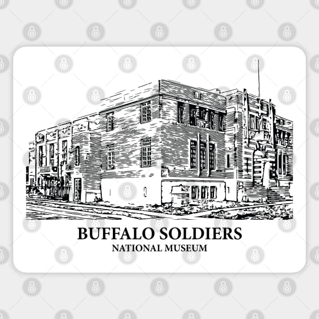 Buffalo Soldiers National Museum Magnet by Lakeric
